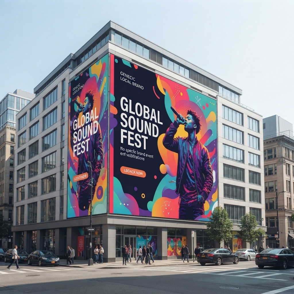 Immagine della campagna pubblicità outdoor