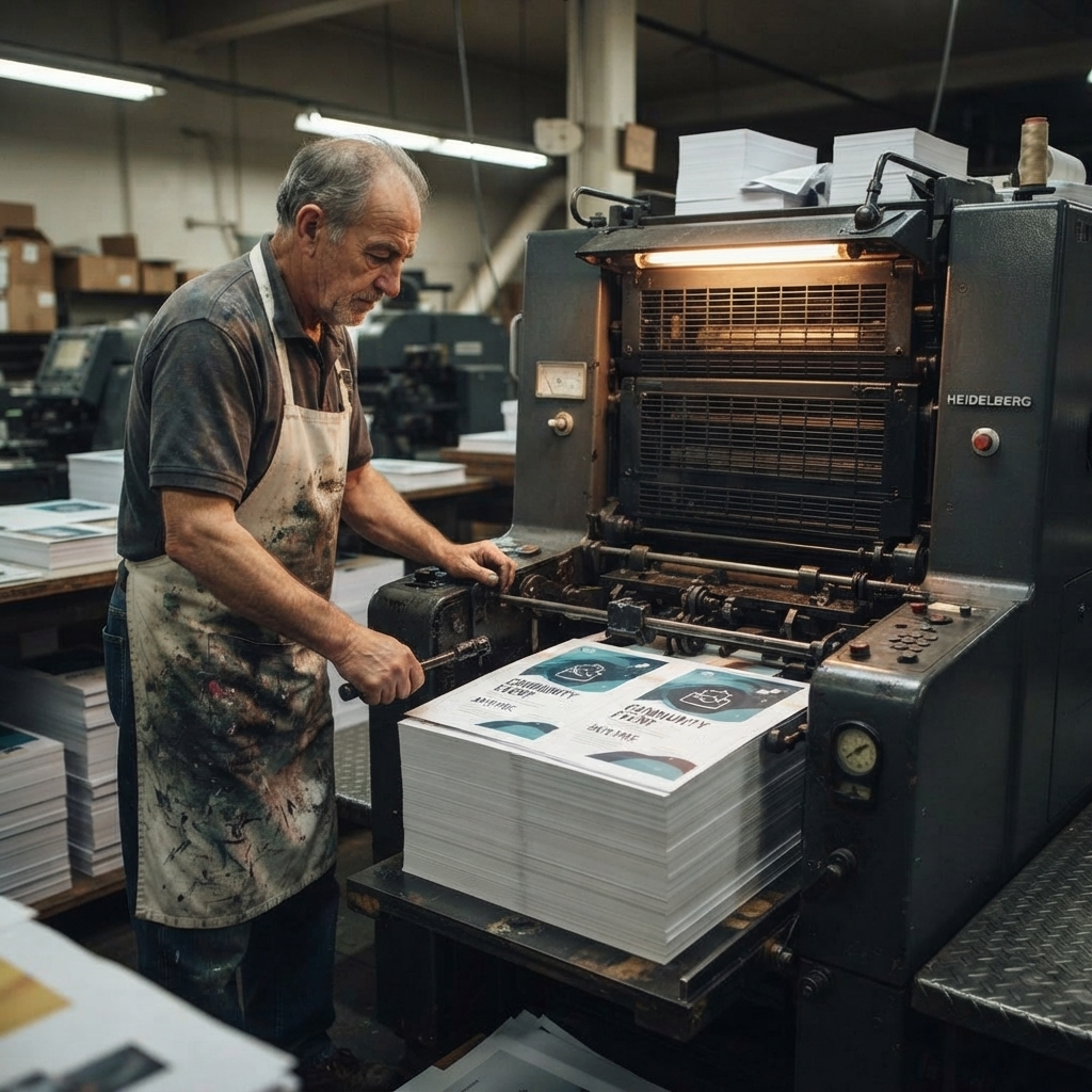 Immagine della campagna grafica e stampa